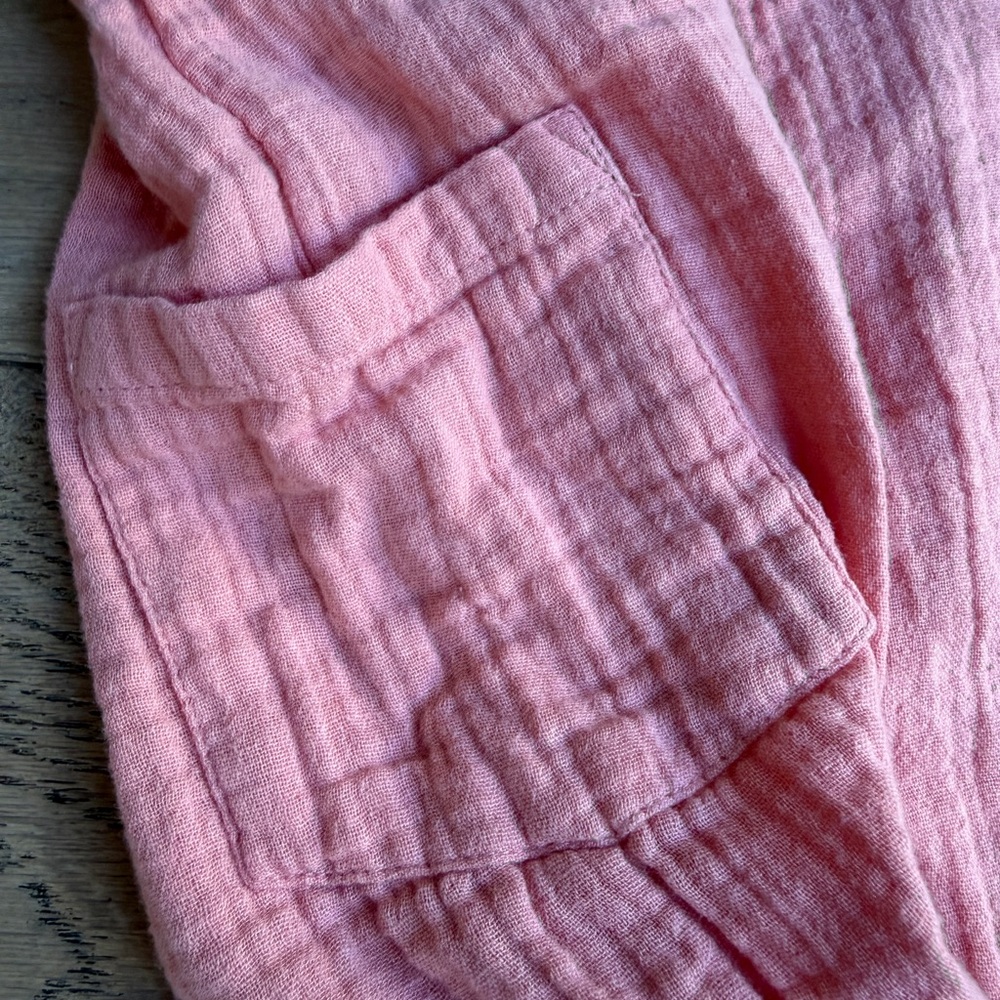 Quince Pink Baby Romper - Picture 4 of 4